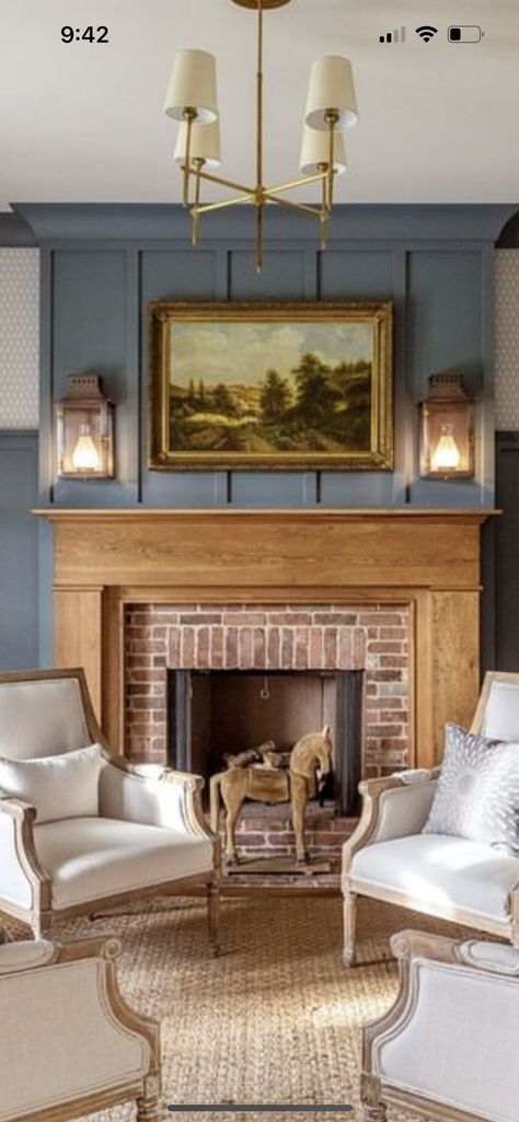 Small Sitting Room Fireplace, Millwork Fireplace, Coffee Table Modern Farmhouse, Flint Cottage, Fireplace Shiplap, Black Tile Fireplace, Fall Decor Living Room, Fireplace Styles, Room Decor Bathroom