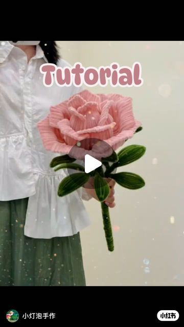 Rose Pipe Cleaner Flowers, Pipe Cleaner Rose Tutorial, Diy Flowers Pipe Cleaners, Roses Out Of Pipe Cleaners, Peony Pipe Cleaner, Orchid Pipe Cleaner, Clean Flowers, Handmade Pipe, Pipe Cleaner Flowers