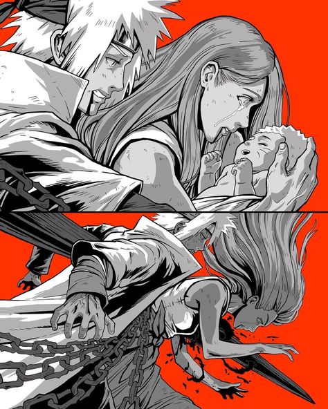 #naruto #narutowallpaper #narutouzumaki #kushina #minato Naruto And Kushina, Minato Kushina, Naruto Sharingan, Menma Uzumaki, Naruto Tattoo, Naruto Minato, Naruto Oc Characters, Naruto Images, Kushina Uzumaki