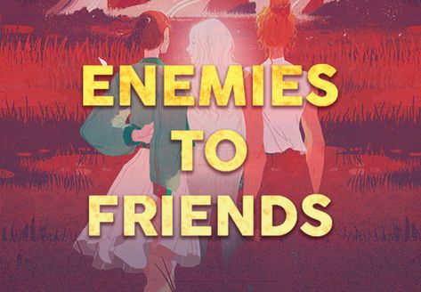 12 Books With the Enemies-To-Friends Trope Friends To Lovers Prompts, Enemies To Friends To Lovers, Enemies To Friends, Friendship Stories, The Hallow, On Friendship, 12 Books, Tbr List, Friends To Lovers