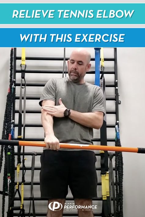 If you’re sick of looking up tennis elbow pain on WebMD, buying a new elbow brace or wrap every few weeks, or just sick of this annoying pain, then check out this simple and extremely efficient way to start combating this issue. | Tennis Elbow | Tennis Elbow Relief | Tennis Elbow Exercises | Tennis Elbow Stretches | Tennis Elbow Relief Exercises, Tennis Elbow Stretches, Golf Exercises Strength, Golf Exercises Flexibility, Elbow Stretches, Tennis Elbow Relief, Tennis Elbow Exercises, Quick Leg Workout, Quick Easy Workouts