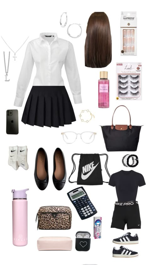 Non Uniform Day Outfits, School Outfits Sixth Form, 6th Form Outfits Smart, School Supplies 2023, School Uniform Uk, Uk Uniform, 2016 Baddie, School In Winter, New England Preppy