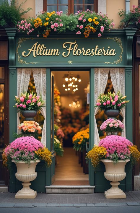 Flower Shop, Flowers