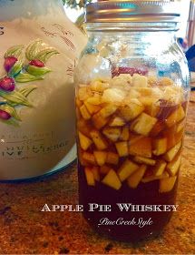 Grain Alcohol Recipes, Home Made Liquor Recipes, Infused Alcohol Recipes, Infused Whiskey, Homemade Liqueur Recipes, Infused Alcohol, Homemade Liqueur, Infused Liquors, Apple Whiskey