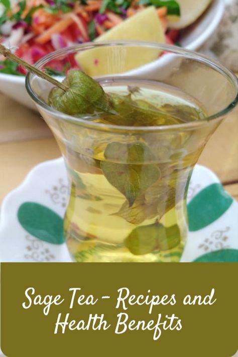 Sage Tea Benefits, Sage Tea Recipe, Grapefruit Tea, Teas Recipes, Spearmint Tea, Sage Tea, Tea Burn, Natural Pain Relievers, Health Drinks