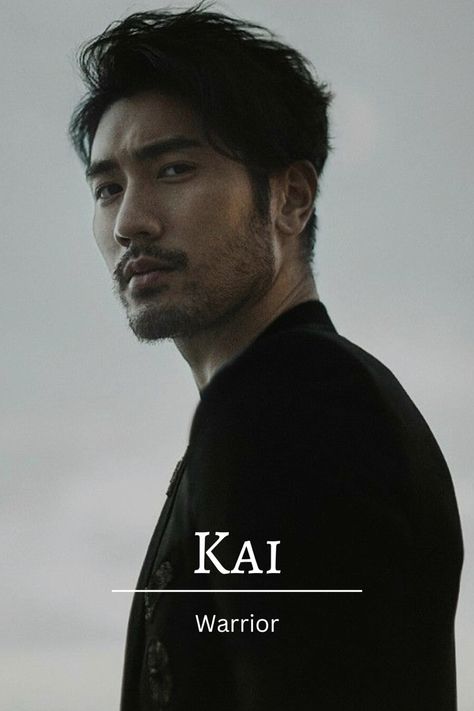 Kai Name Aesthetic, Male Names Meaning Warrior, Kai Name Meaning, Guy Names With Meaning, Mystical Names Male, Names Meaning Warrior, Fantasy Male Names With Meaning, Male Names Character Inspiration, Meaningful Names Unique