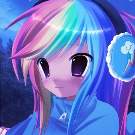 Discord Server, Hair, Anime, Pink, Blue