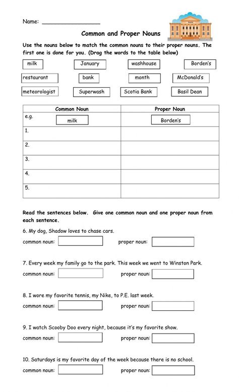 Common And Proper Nouns Worksheet 3rd Grade, Common And Proper Nouns Worksheet Grade 3, Noun Worksheet Class 4, Common And Proper Noun Worksheet Grade 4, Proper Noun And Common Noun Worksheet, Nouns Worksheet Grade 3, Nouns Worksheet 4th Grade, Common Noun And Proper Noun Worksheets, Common And Proper Nouns Worksheet