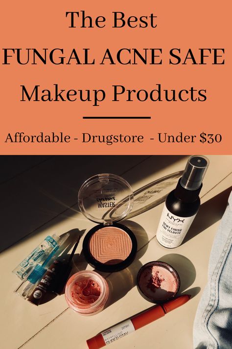 If you are looking for the best affordable fungal acne safe makeup products I have compiled an amazing list organized by category! I have rounded up some of my favorite fungal acne-safe makeup products and organized them into categories so you can easily find what you are searching for. The focus of this round-up is affordability. All products included are under $30 can be found at drugstores, Ulta Beauty, or of course online! Fungal Acne | Fungal Acne Safe | Fungal Acne Makeup #fungalacnemakeup Fungal Acne Safe Makeup, Drugstore Powder, How To Make Ink, Best Lush Products, Acne Safe Makeup, Skin Face Care, Skincare Content, Best Drugstore Foundation, Safe Makeup