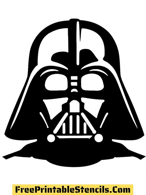 Darth Vader Template, Darth Vader Outline, Darth Vader Stencil, Darth Vader Silhouette, Darth Vader Face, Darth Vader Mask, Disney 2024, Mask Drawing, Clothes Pin Wreath