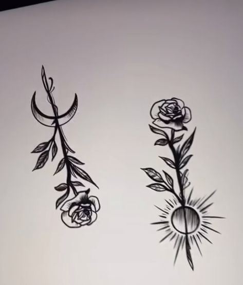 Matching Leaf Tattoos, Tattoo For Hip, Bestie Tats, Mommy Daughter Tattoos, Bestie Tattoos, Violet Tattoo, Maching Tattoos, Matching Friend Tattoos, Cute Matching Tattoos