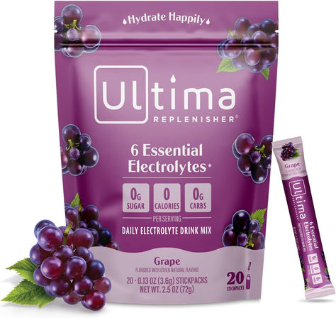 Hydrate happily: Ultima electrolytes powder delivers everyday hydration packed with 6 key electrolytes, vitamin C, zinc and delicious plant-based flavors; Ultima electrolytes provide enhanced hydration with 0 sugar, calories or carbs Naturally delicious: Electrolyte drink mix made with 6 key electrolytes - magnesium, calcium, potassium, chloride, phosphorus and sodium, as well as vitamin C and zinc; naturally sweetened with organic stevia leaf and infused with real fruit flavors Potassium Chloride, Electrolyte Powder, Vitamin C And Zinc, Electrolyte Drink, Trace Minerals, Real Fruit, Hydration Pack, Social Worker, Fruit Flavored