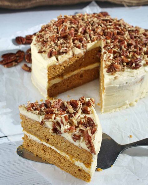 Pumpkin Spice Latte Cake, Dairy Free Cake Recipe, Pumpkin Spice Doughnuts, Latte Cake, Pumpkin Cakes, Gluten Free Pumpkin Spice, Cake With Cinnamon, Coffee And Walnut Cake, Gluten Free Cake Recipe