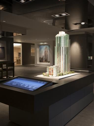 Sales Centre Design, Sales Center Architecture, Architectural Model Display, Experience Centre Design, Design Center Showroom, Marketing Office, Residential Architecture Apartment, Sales Office, Sales Center