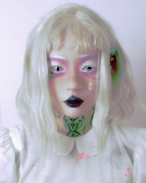 Alien Core, Y2k Makeup, Midnight Cowboy, Ethereal Art, London Uk, Makeup Inspo, Portrait Art, Alternative Fashion, You Never