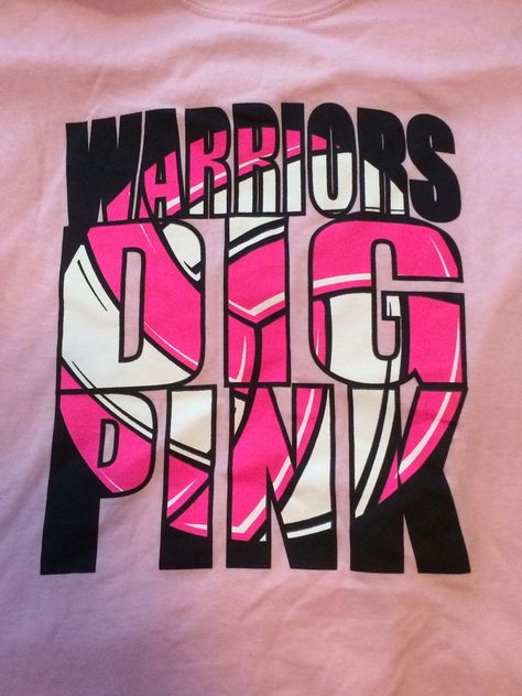 Pinkout Ideas Volleyball, Volleyball Pink Out Shirts, Pink Out Volleyball Posters, Dig Pink Volleyball Posters, Pink Out Shirt Ideas, Pinkout Ideas Outfits, Pink Out Posters, Dig Pink Volleyball, Dig Pink Volleyball Ideas