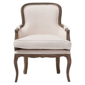 Napoleon Traditional French Accent Chair Ash - Baxton Studio French Accent Chairs, Grey Chair Bedroom, French Accent, Bergere Chair, Upholstered Accent Chairs, Perfect Chair, Up House, Baxton Studio, Furniture Hacks