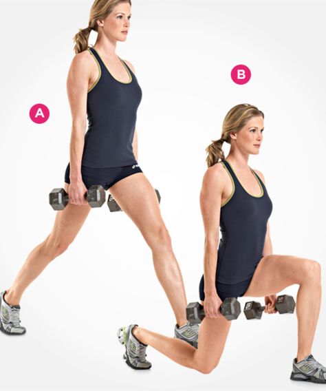 Dumbbell Split Squat Types Of Squats, Lose Thigh Fat Fast, Squat Variations, Lose Thigh Fat, Womens Health Magazine, Boot Camp Workout, Squat Workout, Split Squat, Thigh Fat