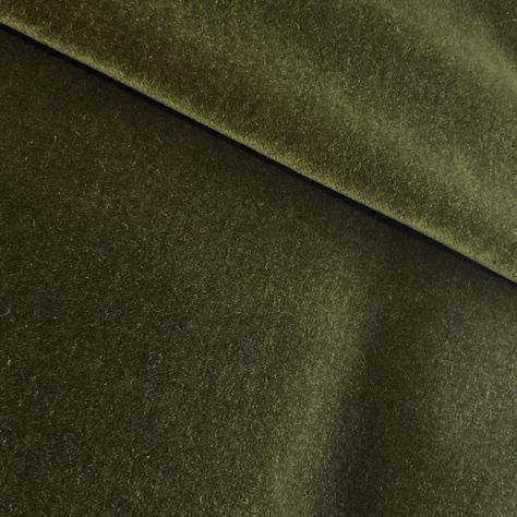 Luxurious 100% Mohair Velvet Thick Heavy Weight Upholstery Fabric by the Yard, Solid Olive Green #390 Sofa Chair Headboard Upholstery 54"W Green Velvet Banquette, Velvet Banquette, Mohair Fabric, Upholstery Fabric For Chairs, Velvet Upholstery Fabric, Upholstery Fabrics, Kansas City Mo, Furniture Projects, Indoor Furniture