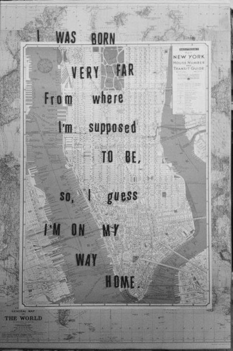 on my way...>>> I love this! New York Quotes, Frases Tumblr, Nyc Life, New York Life, Intp, Pretty Words, Travel Quotes, New Yorker, The Words