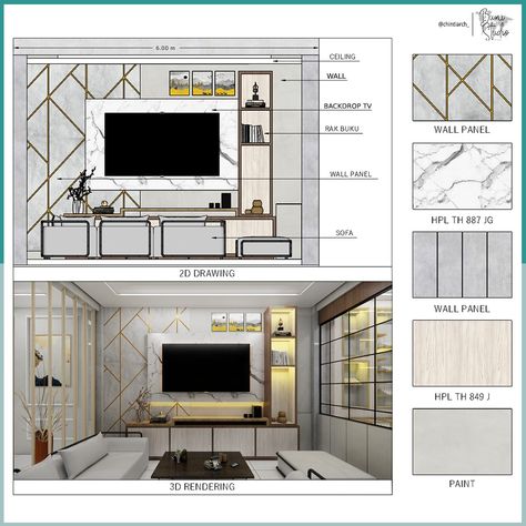 Bedroom Design Modern Interior, Detailed Interior Design, Elevations Interior Design, Tv Unit Elevation Drawing, Working Drawings Interior Design, 2d Interior Design Drawing, Interior Working Drawings, Autocad Interior Design, Interior Design Details Drawing