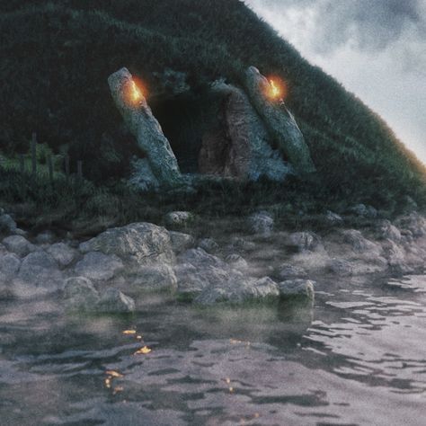 Greek Forest Aesthetic, Percy Jackson And The Sea Of Monsters Aesthetic, The Sea Of Monsters Aesthetic, Percy Jackson Sea Of Monsters Aesthetic, Tyson Aesthetic Pjo, Sea Of Monsters Aesthetic, Polyphemus Cyclops, Cyclops Aesthetic, Cyclops Mythology