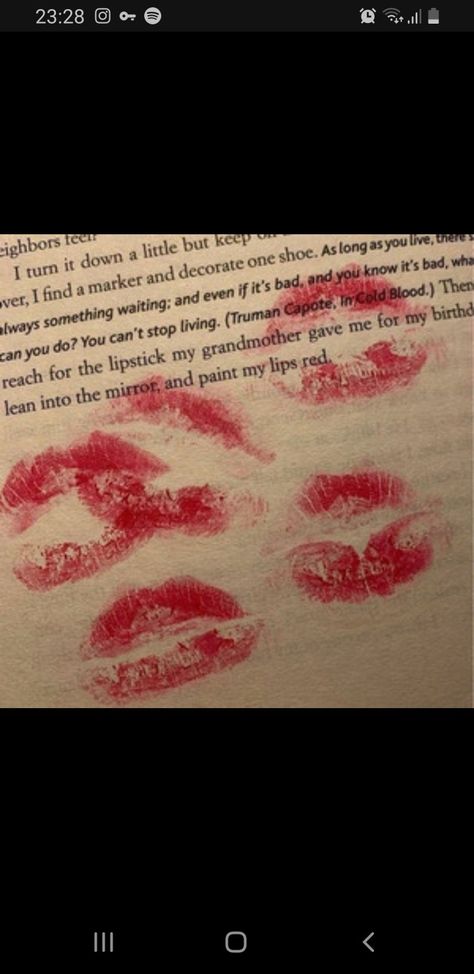 Kiss Marks, Lipstick Kiss, Book Page, Book Pages, Kiss