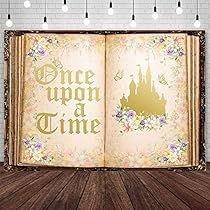 Once Upon A Time Backdrop, Wedding Mural, Mural Backdrop, Marriage Banner, Book Backdrop, Photo Shoot Props, Book Birthday Parties, Wedding Banners, Ancient Castle