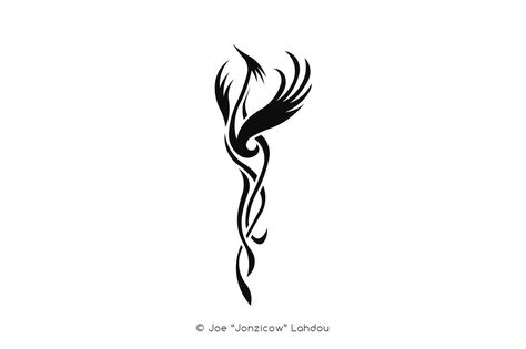 The Pheonix Note: whoever wants to use this as a tattoo is more than welcome to do so, but I would appreciate it if you could send me a picture of the done tattoo. Black Pheonix Tattoo For Women, Phonex Tattoo, Phoenix Tattoo Design For Women, Single Line Phoenix Tattoo, Phoenix Silhouette Tattoo, Semi-colon Phoenix Tattoo, Phoenix Black And White Tattoo, Tattoo Side, Phoenix Bird Tattoos