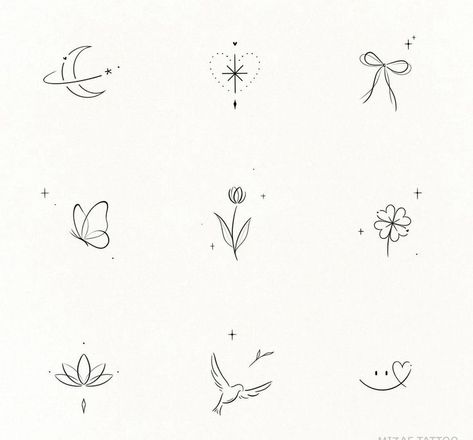 Cute 2 Inch Tattoos, Simple Elegant Drawings, Meaningful Line Tattoo, Claire Everywhere Tattoo, Mini White Tattoos, Easy Tiny Tattoos, Consolation Tattoos, Fine Line Halloween Tattoo, Small White Ink Tattoo