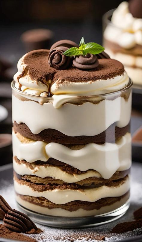 Hi Friends Some Surprise able Thing is waiting for you  For Historical Adventure Click on the given Below Link Thanks. Aesthetic Dessert Pictures, Tiramisu Cake Aesthetic, Tiramisu Aesthetic, Berries Pie, Pudding Vanilla, Outside Aesthetic, Aesthetic Exterior, Fro Yo, Aesthetics Wallpaper