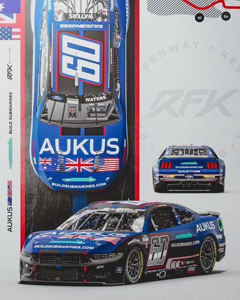 2024 NASCAR Cup Series #60 RFK Racing paint schemes - Jayski's NASCAR Silly Season Site Nascar Paint Schemes, Brad Keselowski, Track Team, Daytona International Speedway, Daytona 500, Nascar Cup Series, Nascar Cup, Daytona Beach, Paint Schemes