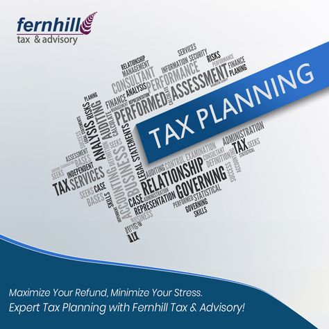 📝 Maximize your savings with expert tax planning! Partner with Fernhill Tax & Advisory for a stress-free tax season. 💼✨ 📞 Call us at 289-634-7845 or click the link to learn more: https://fernhill.co/tax-planning-preparation-for-individuals/ #TaxPlanning #SaveMore #FernhillTax #TaxExperts #FinancialFreedom #TaxSeason #StressFreeTaxes Planning For Retirement, Tax Planning, Tax Services, Tax Season, Tax Preparation, Tax Free, Relationship Management, Financial Wellness, Retirement Planning