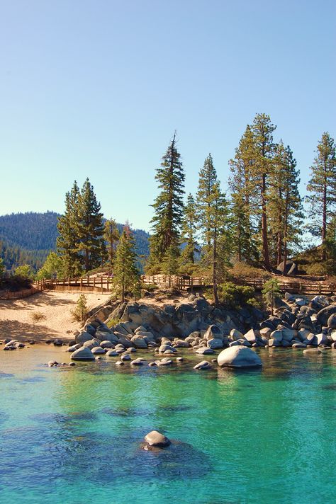 Sand Harbor - Lake Tahoe; Need to get back there to this! Sand Harbor Lake Tahoe, Lake Tahoe Summer, Landscape References, 2024 Travel, Scenery Photos, Artwork Inspiration, Summer Vacations, Summer Trip, Silk Road