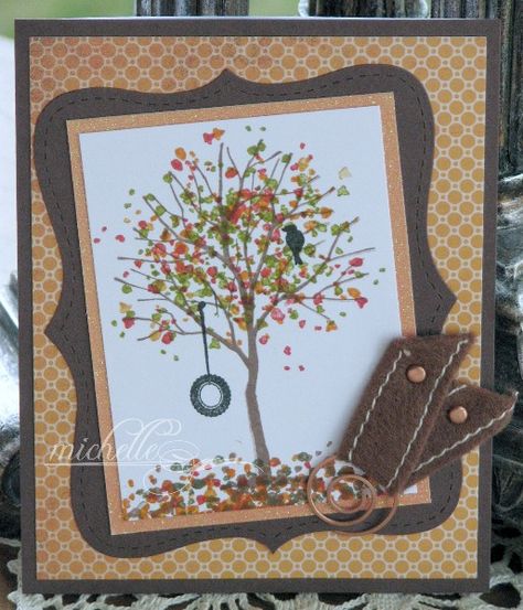 Aka Thanksgiving, Autumn Cards, Tree Stamp, Branch Decor, Tree Cards, Su Cards, Thanksgiving Cards, Fall Cards, Paper Crafts Cards