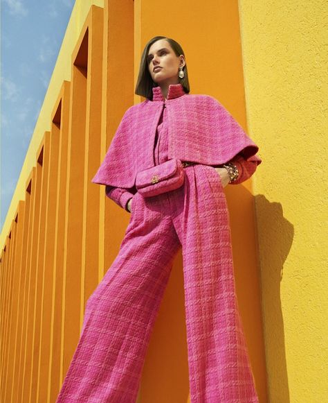 Giedre Dukauskaite Harper’s Bazaar US Bright Colors Fashion Editorial Giedre Dukauskaite, Sebastian Kim, Red Louboutin, Bright Fashion, American Tourister, Harper’s Bazaar, Harper's Bazaar, Harpers Bazaar, Fashion Photoshoot