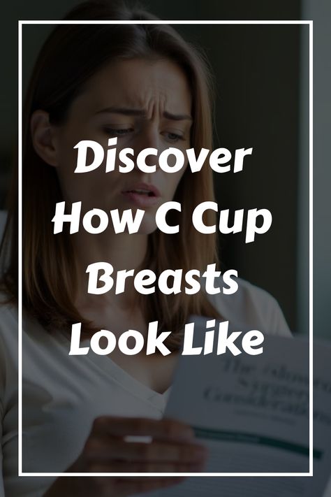 Have you ever wondered, "What do C cup breasts look like?" You're not alone! If you're curious about this common bra size and how it looks on different bodies, we've got the answers for you. Whether you're considering a new bra or simply want to learn more about breast sizes, understanding what C cup breasts look like can help. From modest to voluptuous, C cups come in various shapes and sizes, and we'll show you just how beautiful they all are. Exposed Bra Outfit, 36 C Cup, Fat Grafting Breast, Fat Grafting, Pencil Test, Breast Reconstruction, Weight Changes, Breast Reduction, Wonder Bra