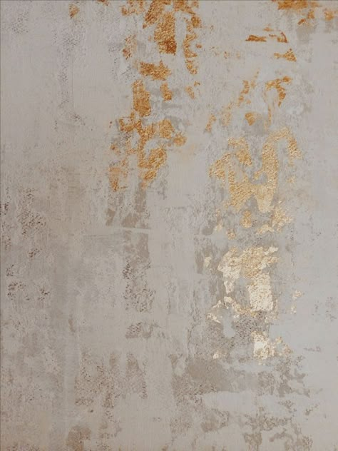 gold-plaster-wall | Quest For the Nest Ceiling Texture Types, Plaster Wallpaper, Ceiling Texture, Accent Walls In Living Room, Venetian Plaster, Faux Painting, Peeling Paint, Wallpaper Accent Wall, Old Wall