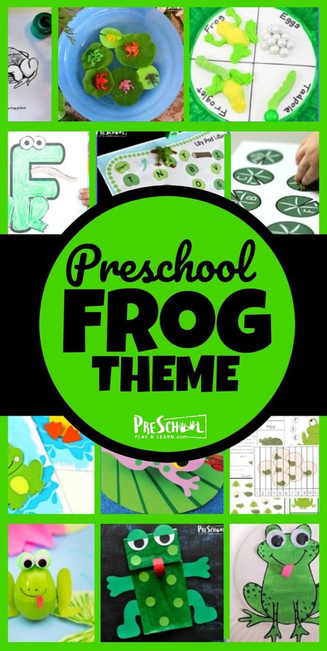 Pirate Theme Preschool, Pirate Crafts For Kids, Frog Theme Preschool, Kids Educational Activities, Frog Life Cycle Craft, Frog Life Cycle Activities, Frogs Preschool, Pond Crafts, Frog Classroom