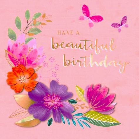 Heart Messages, Happy Celebrations, Happy Birthday Wishes Pics, Beautiful Birthday Card, Happy Birthday Floral, Birthday Gifs, Birthday Wishes Pics, Happy Birthday Grandma, Beautiful Birthday Wishes