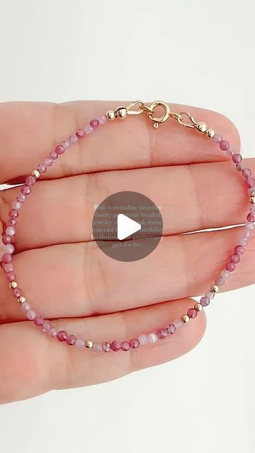 Jewelry by Michelle | Gold Filled + Sterling Silver on Instagram: "Pink tourmaline bracelet dainty gemstone beaded jewelry skinny pink stone bracelet October birthday birthstone 8th anniversary gift for her mom wife girlfriend 
.
.
.
.
Gemstone Chic
.
.
.
.
.
.
https://michelleljewelry.etsy.com/listing/1587611951
.
,
.
.
.
.
.
.
.
.

.
.
.
.
,
Pearls and gems
.
.
.
.
.
.
.
.
.
Pearl Fashion.
.
.
.
.
.

#michelleljewelry #viral #gemstones #bracelet #handmadejewelry #instagram #instafashion #reelitfeelit #instabracelet #trending #instadaily #instagood #explore" Pearl Fashion, Pearl Bracelets, 8th Anniversary, October Birthday, Gemstone Beads Jewelry, Tourmaline Bracelet, Bracelet Dainty, Minimal Jewelry, Pearl Gemstone