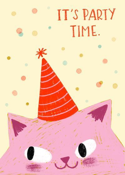 B Day Cards, Birthday Illustrations, Happy Birthday Illustration, Happy Birthday Art, Birthday Illustration, Birthday Postcards, Bday Cards, Happy Wishes, Advocate Art