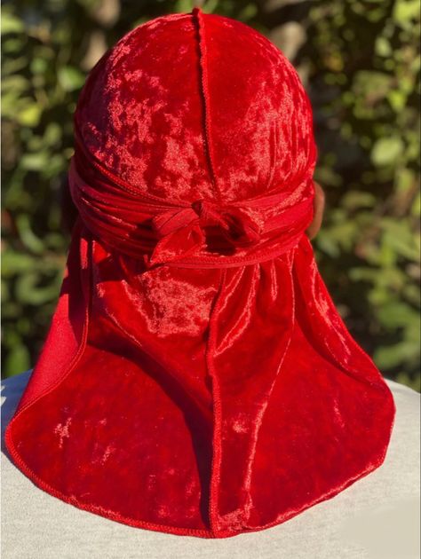 Bonnet, head wear, silky durag, durag, head wear, matching couple bonnets Amazon Y2k, Y2k Finds, Velvet Durag, Forehead Lines, Dress Hoodie, Red Luxury, Shein Fashion, Hats Beanie, Type 4 Hair