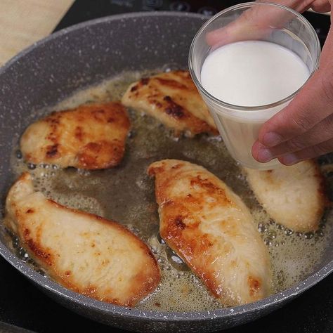 Pin on OPTAVIA-2022 HEALTH JOURNEY Chicken Cooked In Milk, Recipes Learn Chicken, Soft Chicken Recipes, Chicken Dishes For Kids, Chicken Dishes For Dinner Healthy, Breast Chicken Recipes, Soft Food Dinner Ideas, Chicken Breast Ideas, Soft Meals