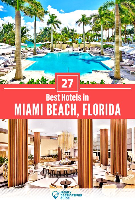 Miami Resorts, Faena Hotel Miami, Best Hotels In Miami, Miami Resort, Miami Hotels South Beach, Miami Beach Hotel, Fontainebleau Miami Beach, Miami Hotel, Soho Beach House