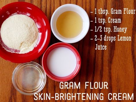 Chickpea flour skin-lightening mask Natural Skin Lightening, Brown Spots On Skin, Skin Care Routine For 20s, Skin Lightening Cream, Gram Flour, Lightening Creams, Skin Lightening, Chickpea Flour, Brightening Cream