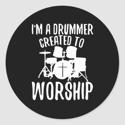 Created To Worship, Faith Stickers, Christian Stickers, Sticker Ideas, Daughter Of God, Round Stickers, Creative Space, Custom Accessories, Sticker Labels