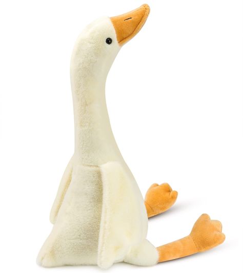 Swan Plush, Goose Plush, Homemade Baby Toys, Duck Stuffed Animal, Huggable Teddy Bear, Stuff Toy, Plush Collection, Duck Toy, Toy Gifts