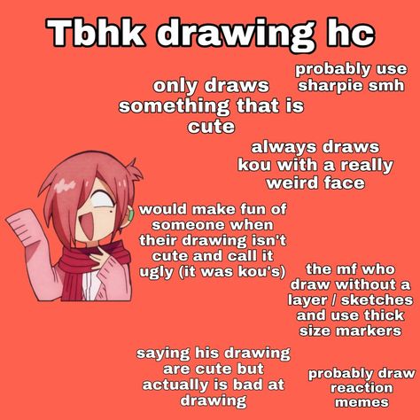 Tbhk Hcs, Tbhk Funny, Tbhk Headcannons, Anime Headcanons, Cute Wolf Drawings, Wish Granted, Cereal Killer, I'm So Sorry, Wolf Drawing