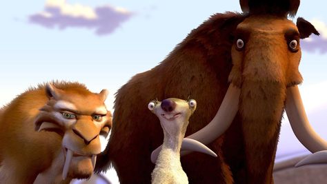 Ice Age (2002) Top Family Movies, Ice Age Movies, Sabertooth Tiger, Crazy Heart, Blue Sky Studios, Movie Quiz, New Movies To Watch, Maggie Gyllenhaal, Jeff Bridges